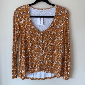 NWT American Eagle Floral Blouse